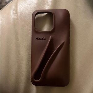 RHODE Chocolate Brown Phone Case